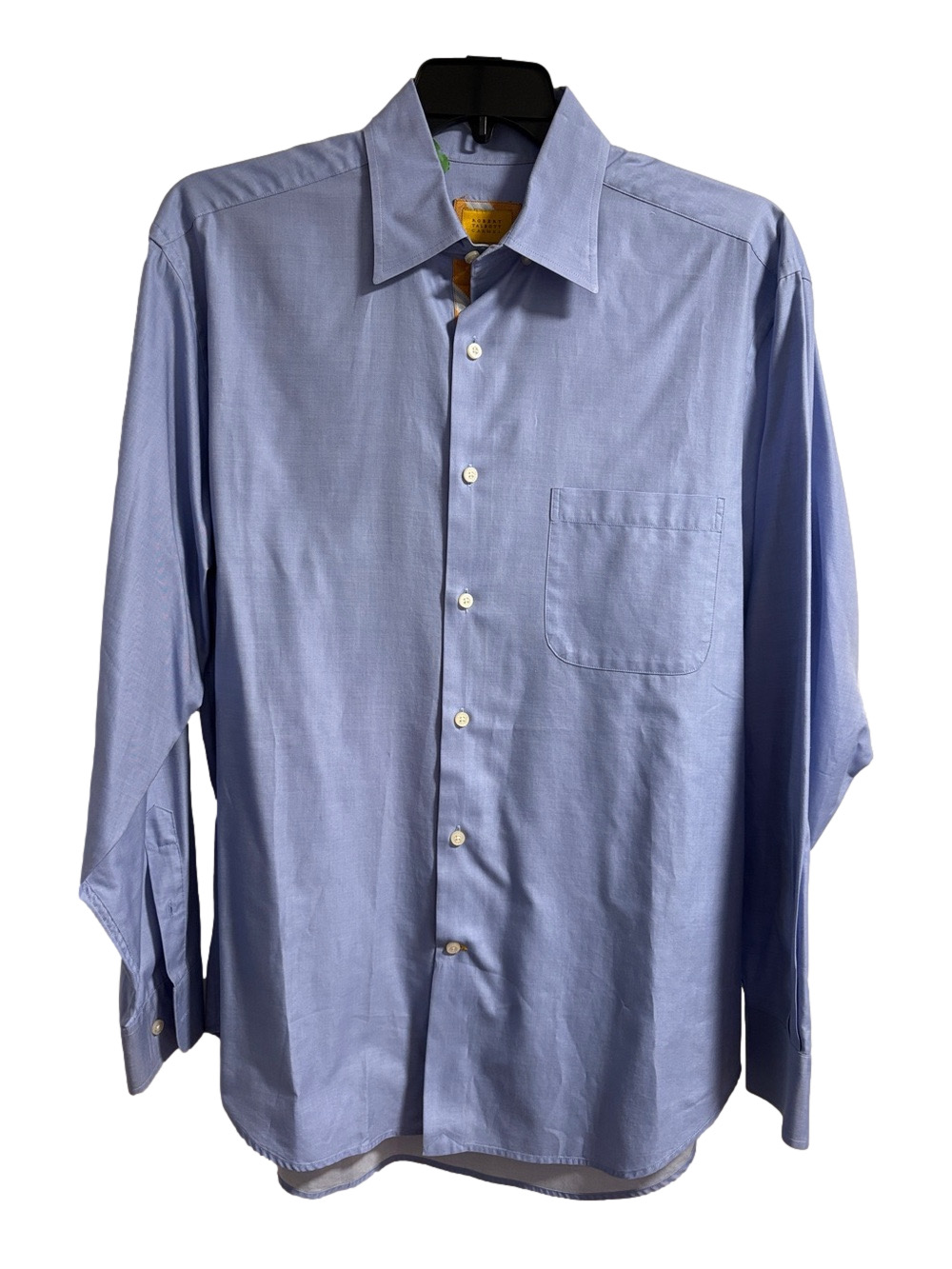 Robert Talbott -Classic Men's Light Blue Dress Shirt - Size L